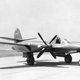 The XP-67 on the tarmac at Lambert Field in St. Louis (US Air Force)
